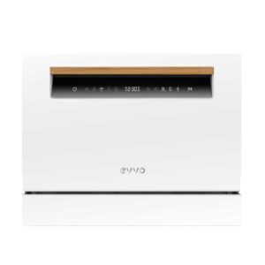 EVVO Lavavajillas Compacto 6 Servicios Blanco