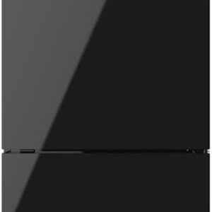 Frigorífico Combi Cristal Negro 322L 2 Puertas