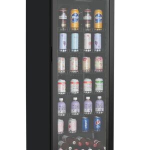 Frigorífico METRO GSC4240B, 237 L, puerta de cristal