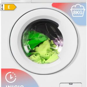 Lavadora UNIVERSALBLUE 8 kg Carga Frontal Blanca