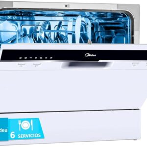 Lavavajillas Compacto Midea 55 cm Blanco