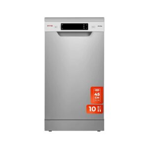 Lavavajillas EVVO 45 cm, 10 Cubiertos, 8 Programas
