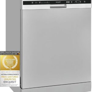 Lavavajillas Exquisit® 60Cm 12 Servicios Plateado