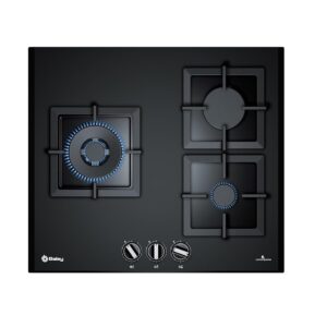 Placa de gas Balay 60 cm, 3 zonas